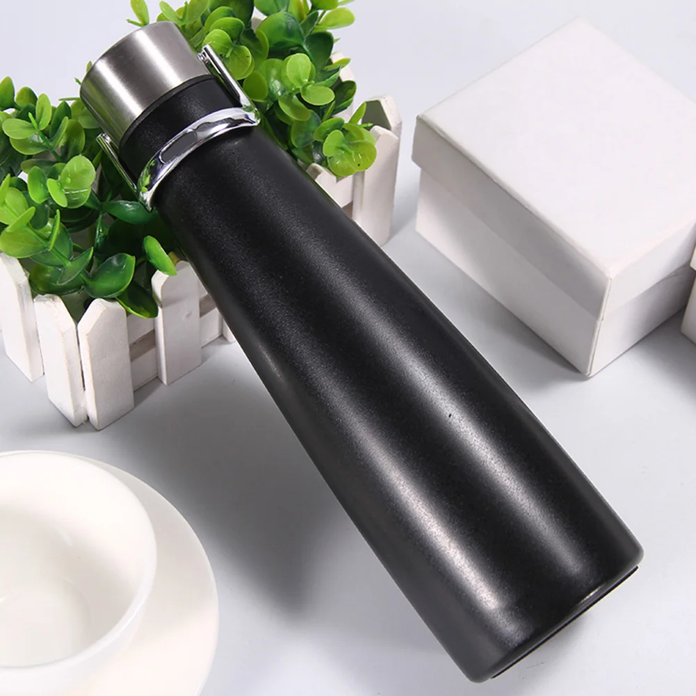 500ml Solid Gifts Home Portable Vacuum Cup Outdoor Sports Leakproof Travel Double Deck Office Fashion Stainless Steel Non-Slip