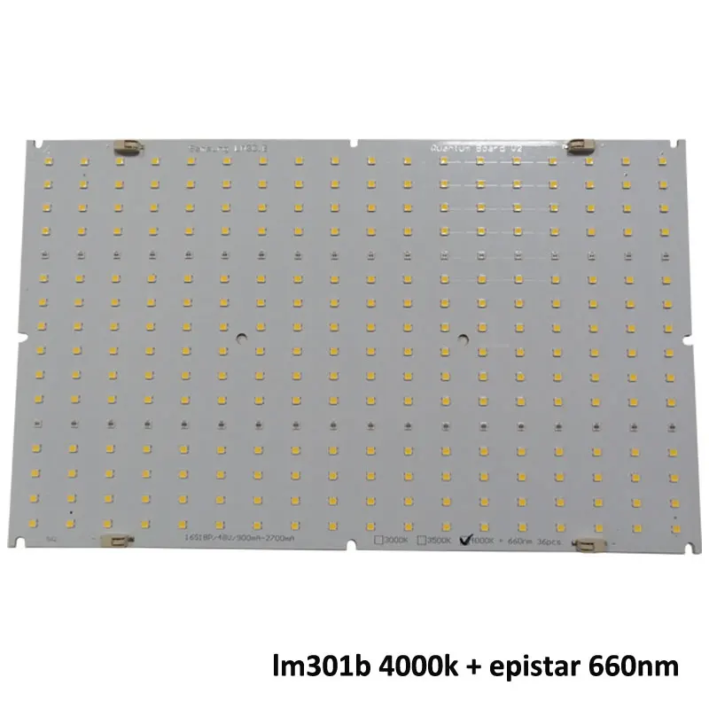 QB288 V2 lm301b samsung Квантовая светодиодная лампа плата PCB с радиатором|Фитолампы| |