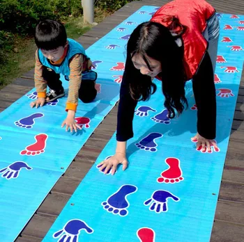 

Parent-Child Interactive Game Outdoor Sport Toys For Kids Hands Foot Training Activity Kindergarten Team Game Pads