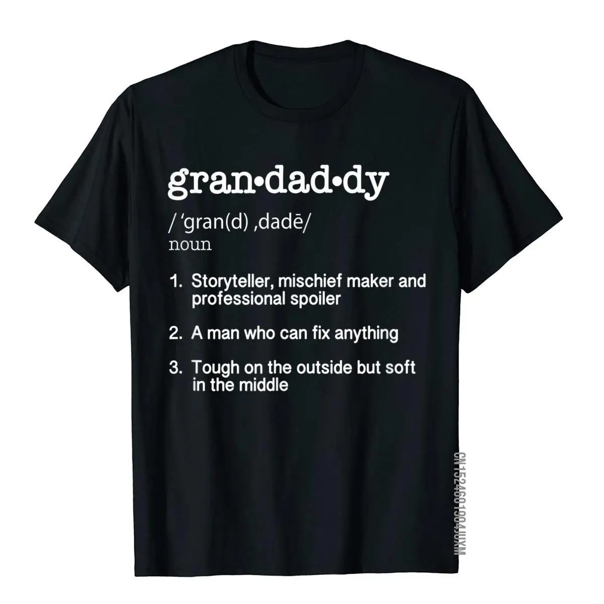 Grandaddy Definition T Shirt - Funny Cool Present Gift Tee__97A1094black