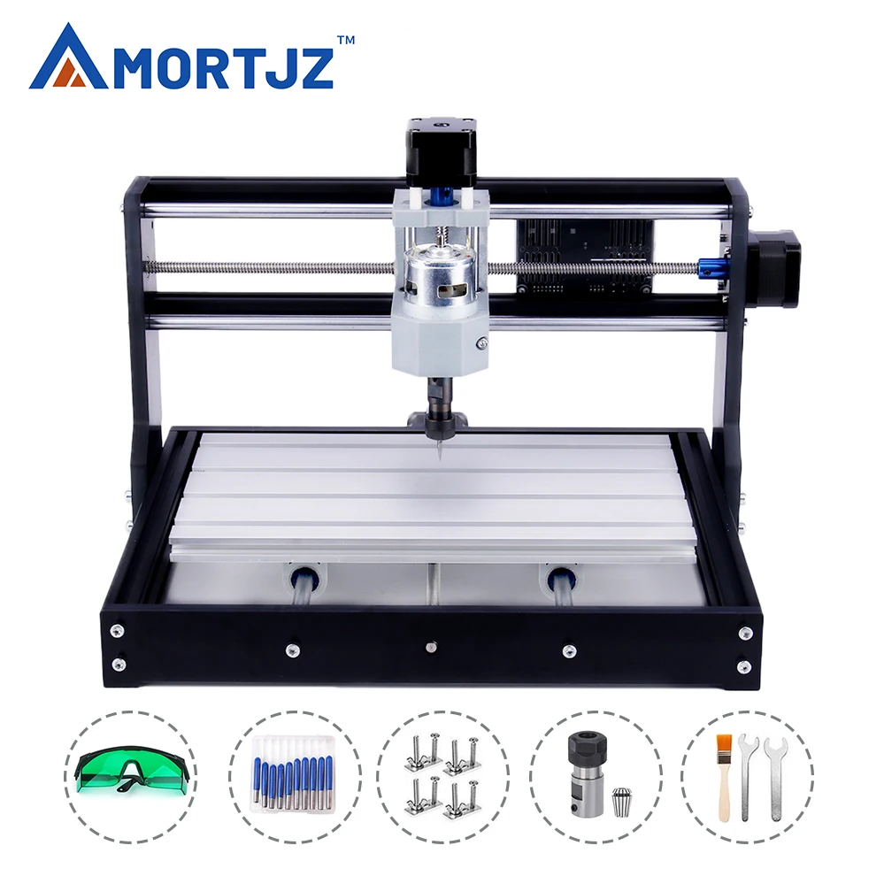 CNC 3018 Pro Machine Router 3 Axis Engraving Offline Control 5500mw Laser Head for sale online 