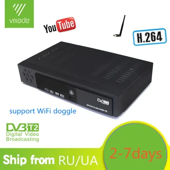 

DVB-T2 in Set Top Box HD 1080p MPEG4 not support H.265 HEVC Support H.264 YouTube DVB T2 Decoder Digital Terrestrial TV Receiver