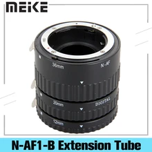 Meike N-af1-b Auto Focus Macro Extension Tube Set 12 20 36mm Adapter Ring  For Nikon D3100 D5000 All Dslr Af Af-s Dx Camera Lens - Lens Adapter -  AliExpress