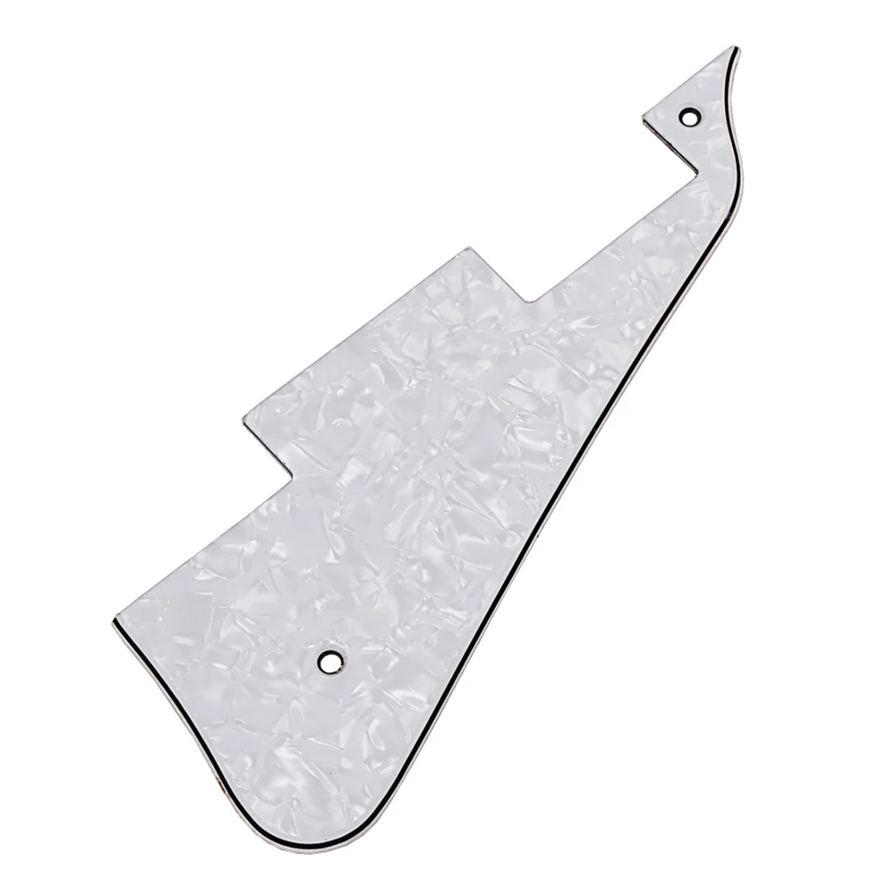 Ply Pickguard стенд пластина Держатель Кронштейн для сменный фиксатор для электрогитары часть Pickguard стенд пластина Держатель Кронштейн Pickguard Sta - Цвет: Белый