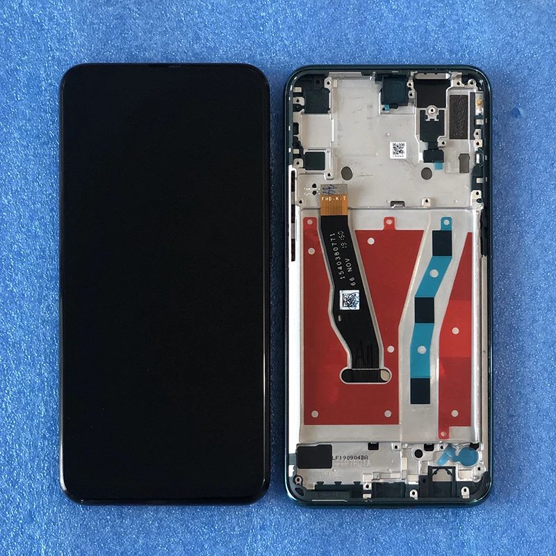 Axisinternational для 6,5" huawei Enjoy 10 Plus STK-AL00 STK-TL00 ЖК-экран рамка+ сенсорная панель дигитайзер инструменты
