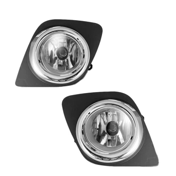 

Car Bumper Fog Light Kit Clear Lens for Toyota RAV4 PAIR 2009-2012 81210-06070 81220-06070