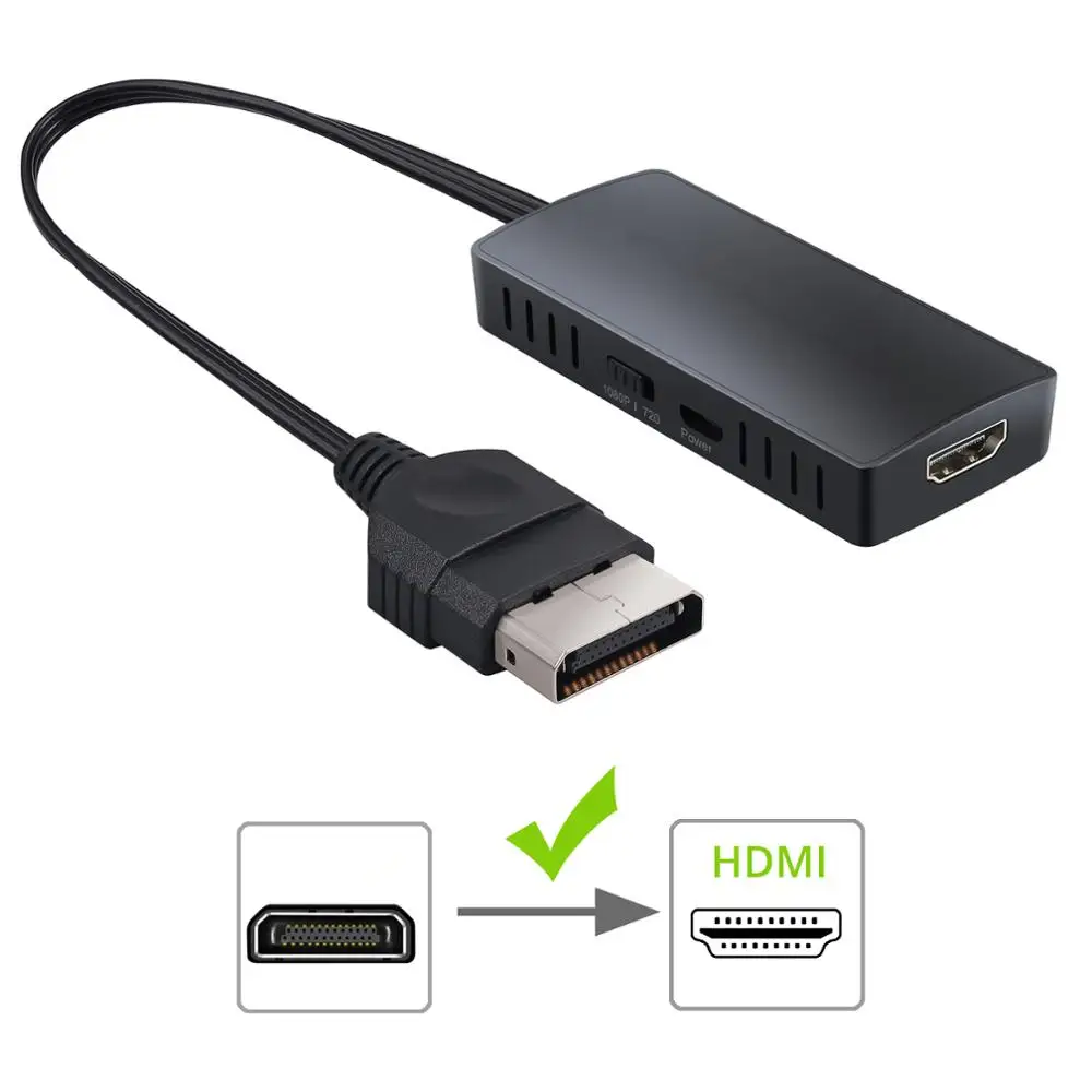Proster для оригинального Xbox в HDMI конвертер адаптер HD Link кабель Поддержка 1080P/720P с USB +