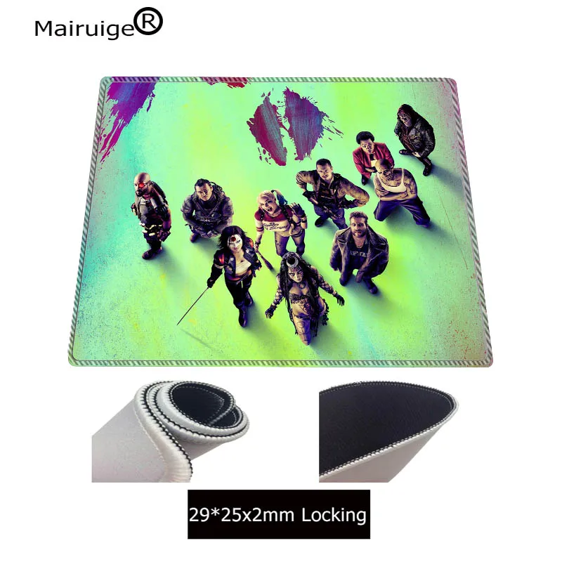  400X900cm Large Gaming DIY Design White Lock Edge Computer Mousepad Gaming Mouse Pad For Harley Qui