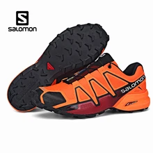 Salomon speed Cross 4 CS IV; уличная Мужская обувь; спортивная удобная мужская обувь; кроссовки Solomon Fencing zapatillas hombre Mujer