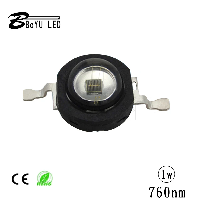 

High-power Cree LED 760nm 1W3W5W boyuLED infrared high power LED launch tube lamp beads infrared light emitting diode