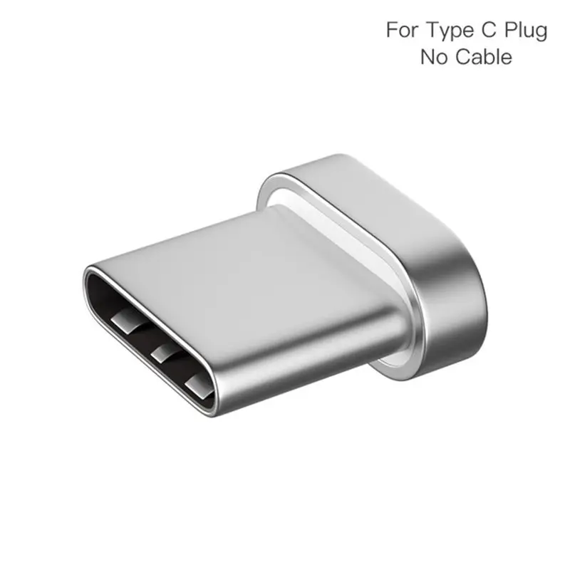 5 шт. Магнитный кабель штекер типа C Micro USB C вилки Быстрая Зарядка телефона Microusb type-C Магнитный зарядный разъем для iPhone 7 7plus 8 X