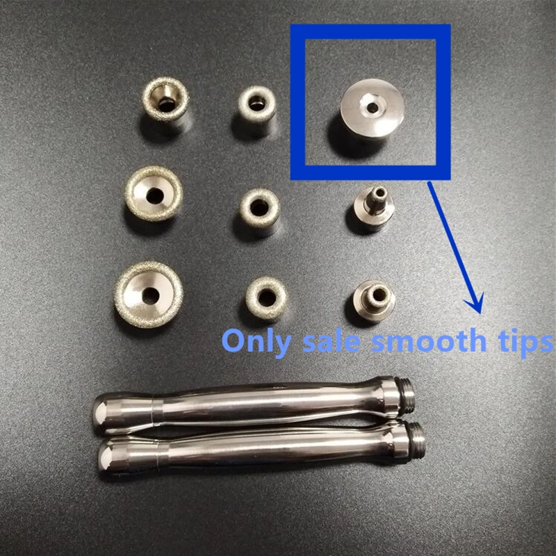 

20 Pieces Only Smooth Tips Diamond For Microdermabrasion Dermabrasion Accessory Skin Diamond Peeling Care Tool Kit
