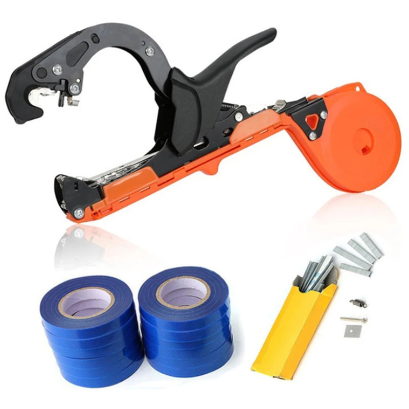 

1 Set Garden Tools Grafting Set Planting Tying Tapener Machine Branch Hand Machine Tapener Packing Vegetable Stem Strapping