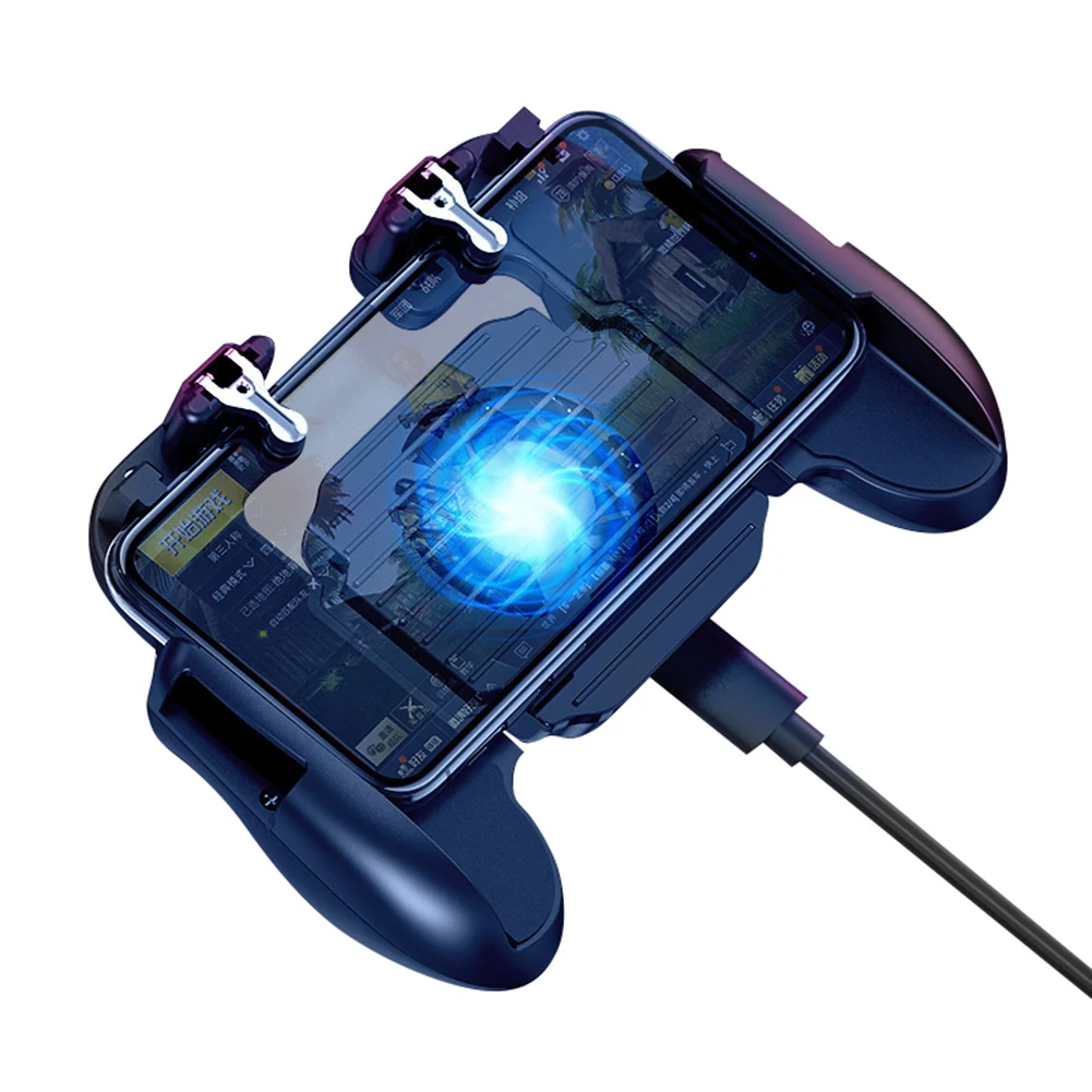  Six Finger All-in-One Mobile Game Controller Fire Key Button for PUBG Mobile Game Eating Chicken Ar