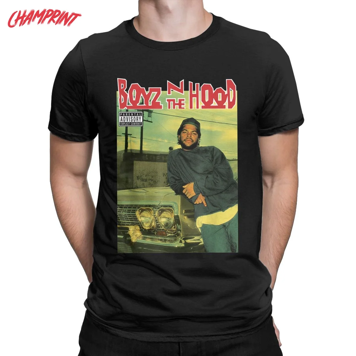 Neck Tee Shirt Short Sleeve Tops 