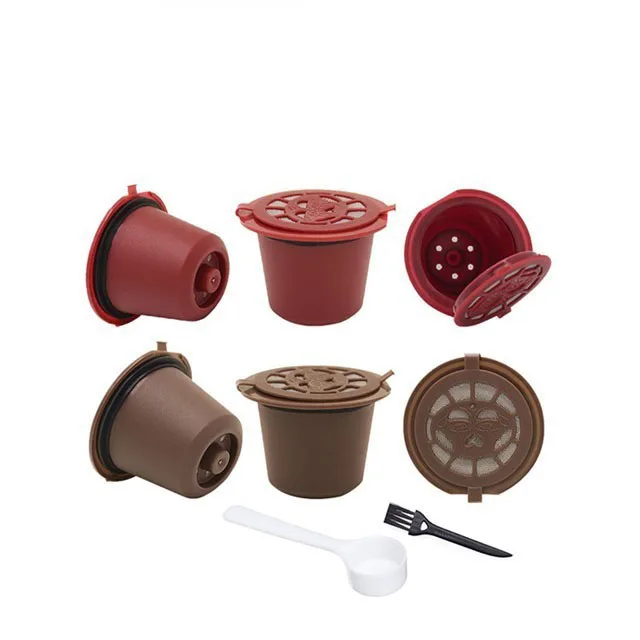 Nespresso Coffee Capsule Spoon-Brush FILTERS Refillable 4PCS 20ML
