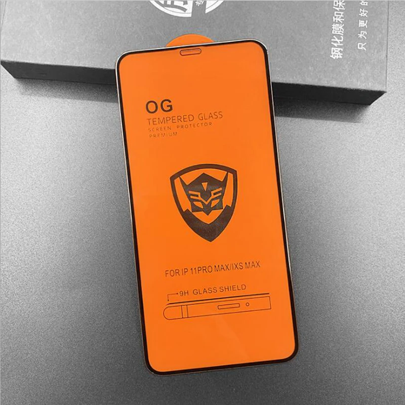 US $1.402.00 2000pcs King Kong Armor OG Big Curved Full Glue Tempered Glass For Iphone Xs Max 11 Pro Max 6 6s 7 8 Plus X XR Screen Protector