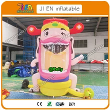 На заказ, надувная машина для денег, дизайн, ловля денег, надувная коробка