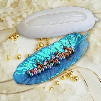 

Wing Shaped Silicone Molds Resin Silicone Tray Mold Craft Tool Casting Molds DIY Tool DIY Crystal Drop Mold Feather Cake Mold