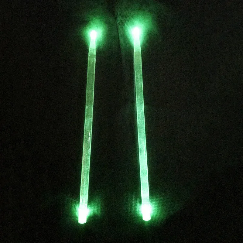 Hot Selling Luminous Drum Stick Light up Flash Drumsticks for Party Stage Performance