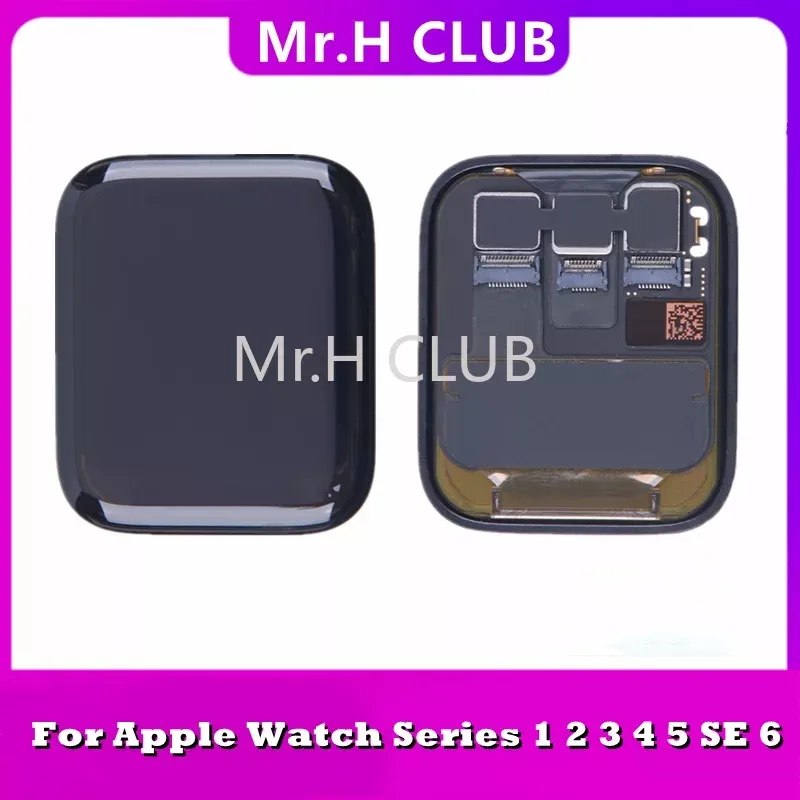 Оригинальный экран для Apple Watch Series 1 2 3 4 5 6 ЖК сенсорный OLED дигитайзер в сборе