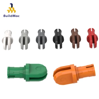

BuildMOC 6048 One head with bolt joint 2 plugs ldd6048 Brick For Building Blocks Parts DIY Educational Tech Parts Toys
