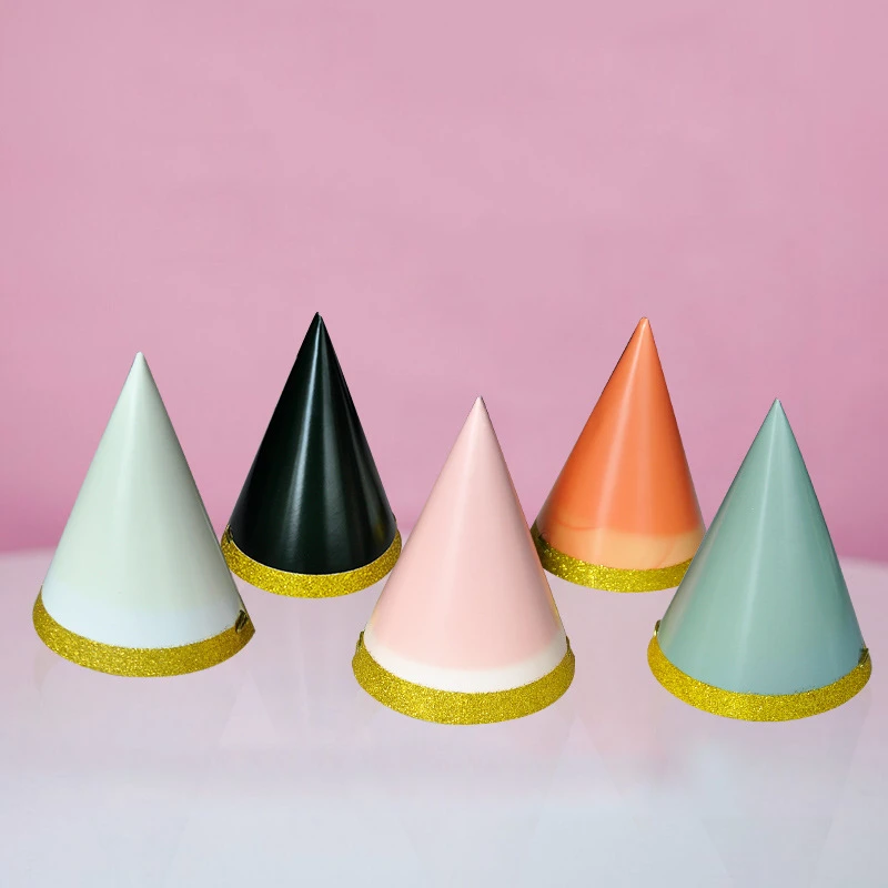 6pcs Happy Festa Di Compleanno Cappello Di Carta Di Compleanno Decorazioni Festa Per Bambini Cappelli Fai Da Te Tappo Colorato Bambino Regali Di Decorazione Forniture Cappellini Per Feste Aliexpress