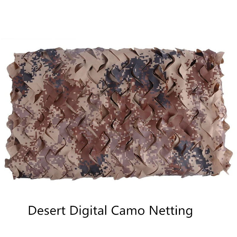 1,5 м/2 м/3 м ширина лесной пустыни камуфляжная сетка садовые беседки военный автомобиль крышка открытый переносной навес палатки для праздников - Цвет: Desert Digital