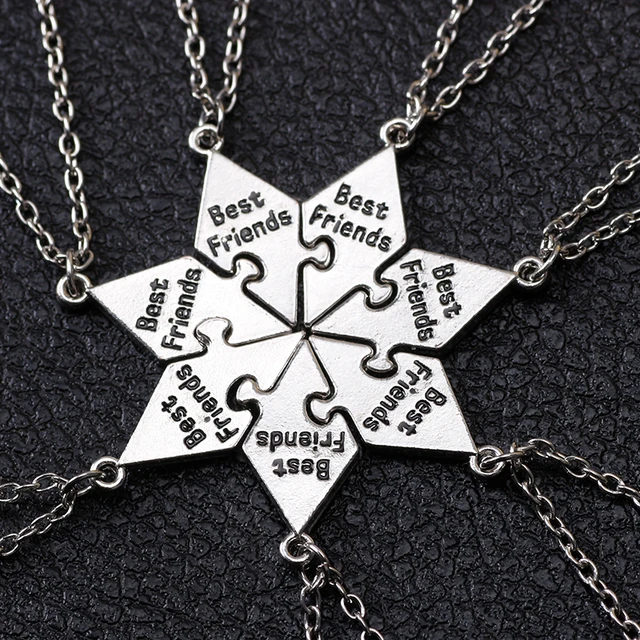 Matching Necklaces for Friends [2-7 Pieces]