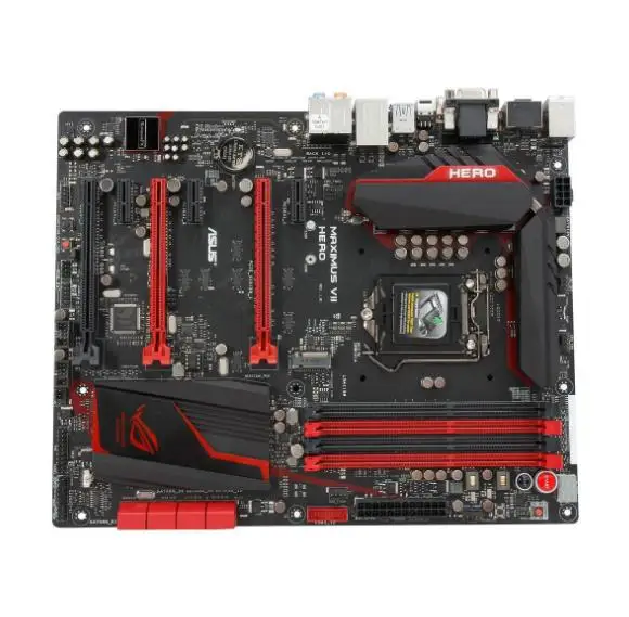 ^Cheap original motherboard for ASUS MAXIMUS VII HERO M7H DDR3 LGA 1150 for I3 I5 I7 CPU USB2.0 USB3.0 32GB Z97 Desktop motherborad