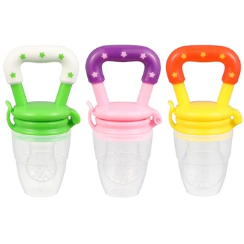 

Silicone Baby Pacifier Infant Nipple Soother Toddler Kids Pacifier Feeder For Fruits Food Nibler Dummy Baby Feeding Pacifier