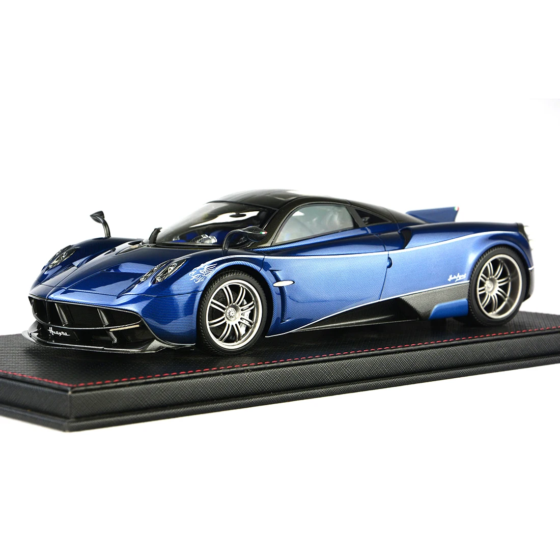 1:18 Модель автомобиля Pagani HUAYRA Модель Коллекция декор с основанием пылезащитный чехол модель обучающая игрушка-синий/угольно-серый/фиолетовый красный