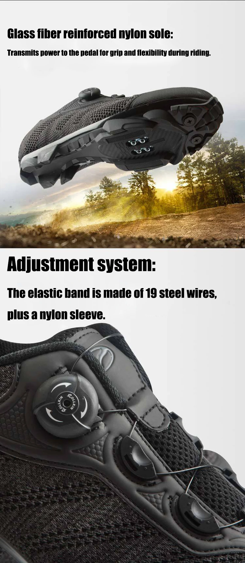Tiebao Cycling Shoes Sapatilha Ciclismo Mtb  Men sneakers Lightweight Self-locking bicicleta chaussure vtt Mountain Bike Shoes