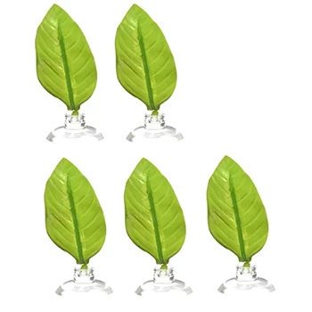 

LUDA Betta Fish Accessories Betta Hammock Fish Plant Betta Plant Leaf Pad for Betta Fish, Tropical Fish Aquariums & Saltwater Fi