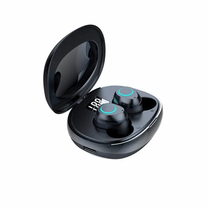 

TWS Wireless Earphone Bluetooth 5.0 Earphones 8D Stereo True Wireless Earbuds Noise Cancelling Headset 600 mAh Power Bank