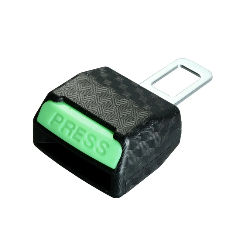Car Seat Belt Clip Car Universal Luminous Thickening Seat Belt Clip Safety Buckle Card Holder seat belt clip,car seat belt accessory