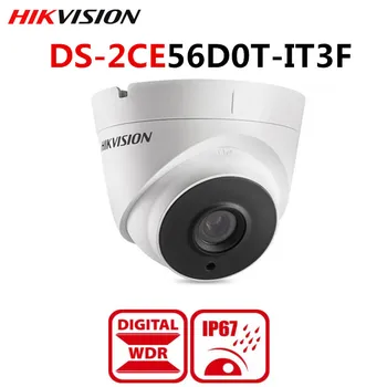 

Original Hikvision International Version 2mp HD 1080p EXIR Turret Camera DS-2CE56D0T-IT3F Day/Night Outdoor TVI/AHD/CVI/CVBS