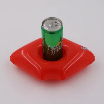 

Red Lips Inflatable Shape Water Swimming Pool Drink Cup Stand Holder Float Toy Coasters Water Beverage Beer Bottle