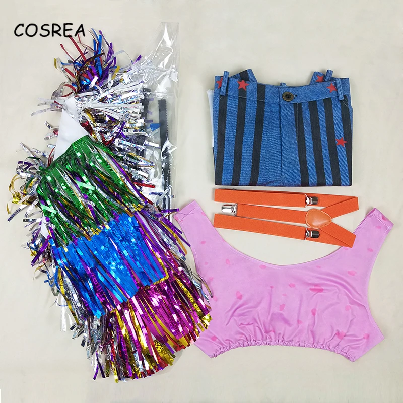 Костюм для косплея отряд самоубийц Cosrea костюм из птиц добычи Харли Квинн