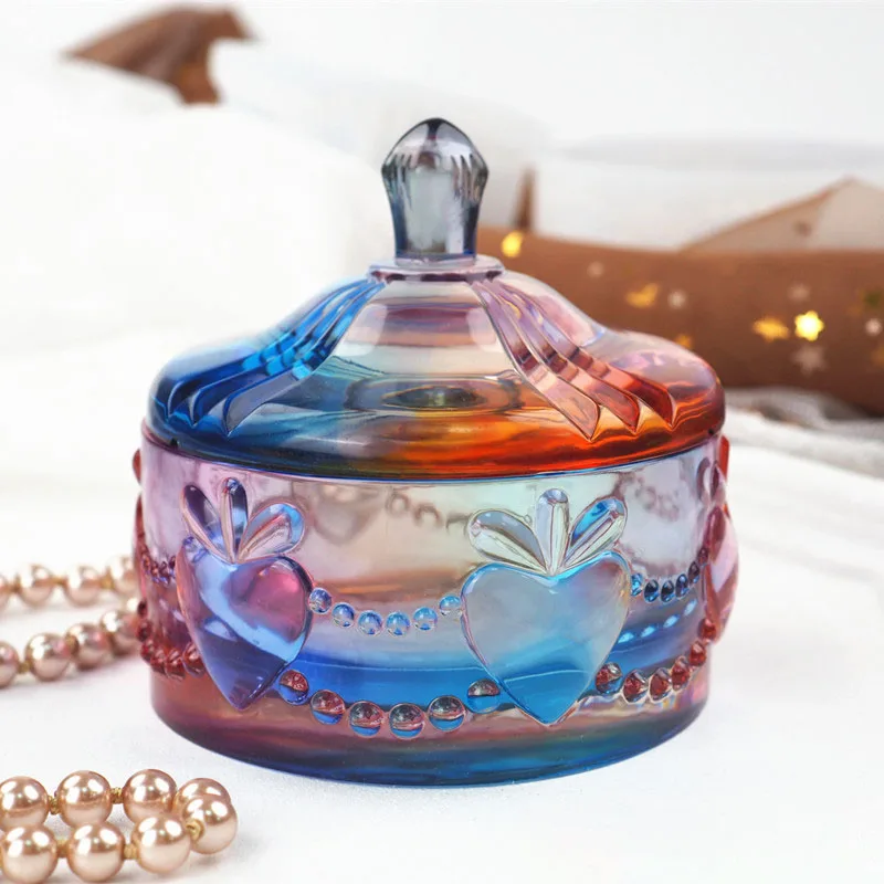 

Love Cup Jewelry Box Resin Mold for Jewelry Making Heart Pattern Cut Mold Diy Crystal Epoxy Uv Gift Box Jewelry Tools Moulds