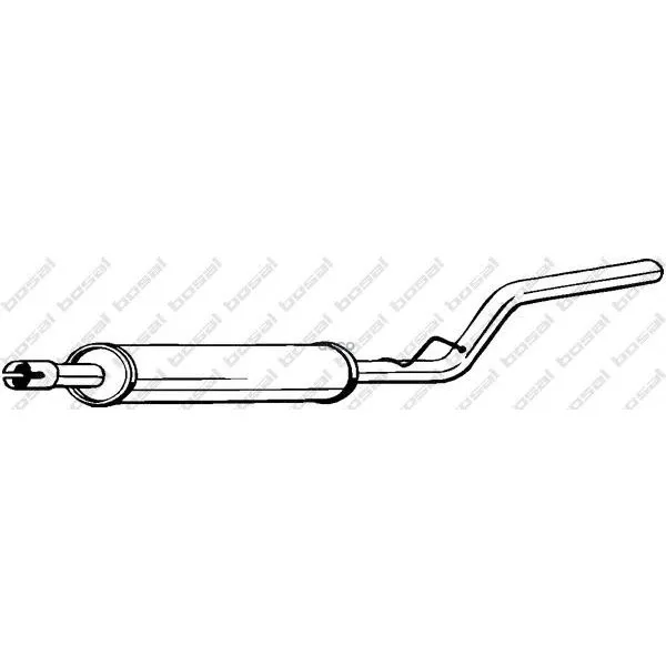 Глушитель Центральный Bosal арт. 278-315