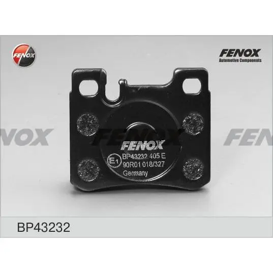 Колодки тормозные MERCEDES W201/202/124/126 задние под датч. FEN
