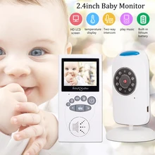 2,4 ''ЖК-дисплей видео Камера Видеоняни и радионяни с Камера цифровая камера оптика инфракрасного ночного видения Ночное видение Беспроводной 2-Way Talk Температура Сенсор