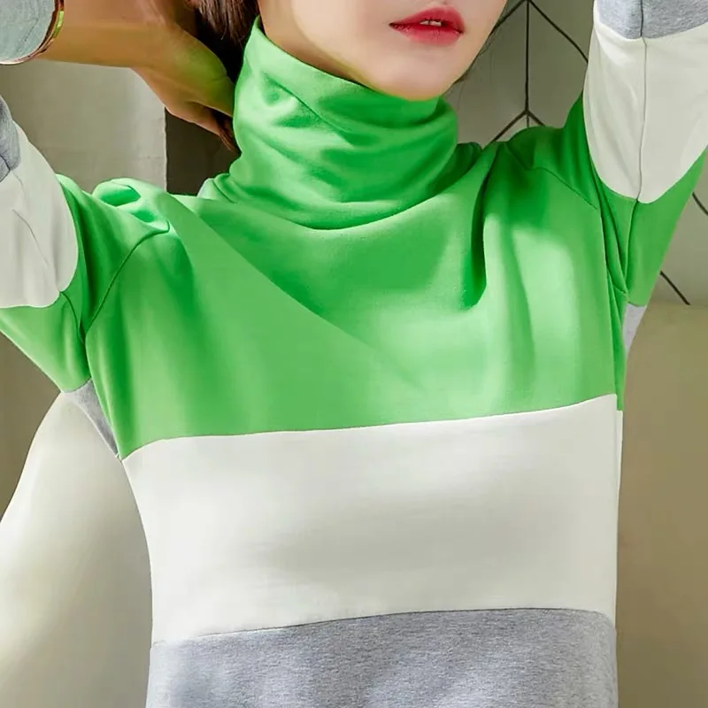 Photo Color Модные Лоскутные Женские топы с длинным рукавом для кормящих мам, топы для кормящих грудью, женская футболка, свободная футболка для беременных - Цвет: Photo Color