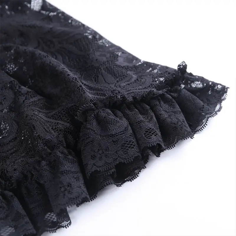 Vintage Lace Veil Hat Women Female Ladies Cap Wide Edge Headwear Cocktail Party