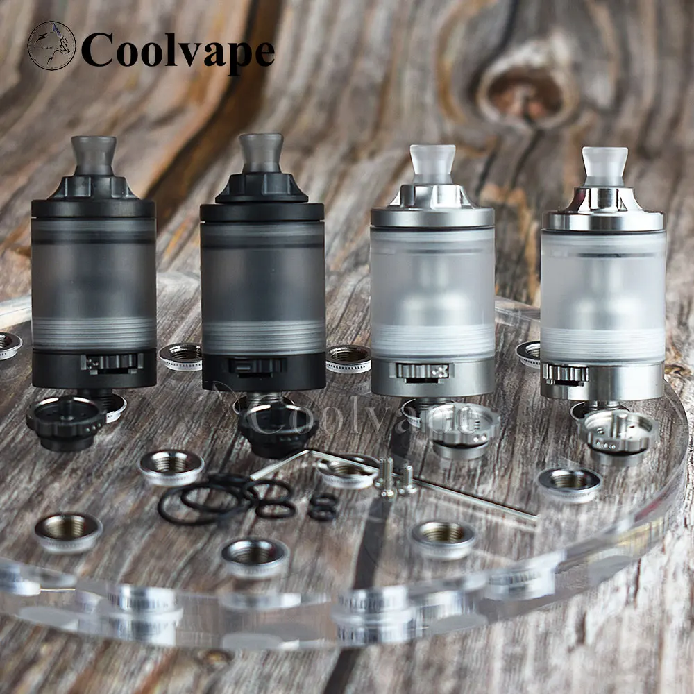 

coolvape Roulette Style MTL / DL RTA vs DVARW MTL RTA Rebuildable 3.5ml Tank Vape Roulette RTA (MTL / DL) 22mm 316ss Atomizer