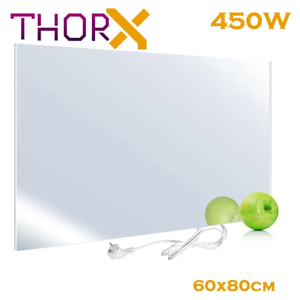 ThorX A450-M инфракрасная панель нагревателя 450 ватт 60x80 см morror стеклянная углеродистая кристаллическая технология