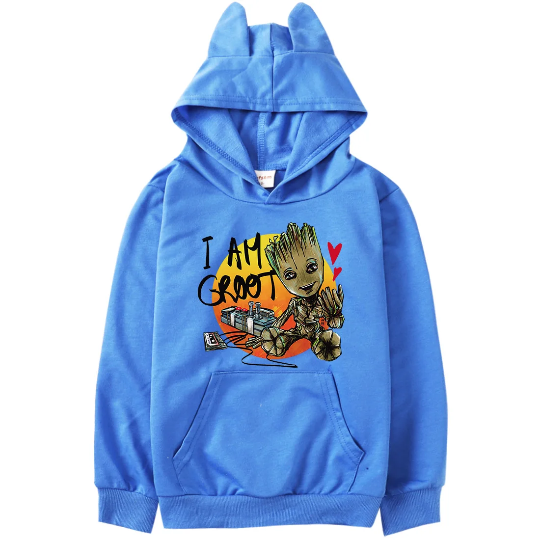 

Marvel Guardians of The Galaxy Groot Fall Clothes for Kids Clothes for Teens Boy Sweatshirts 2021 Clothes Hoodies for Girls худи