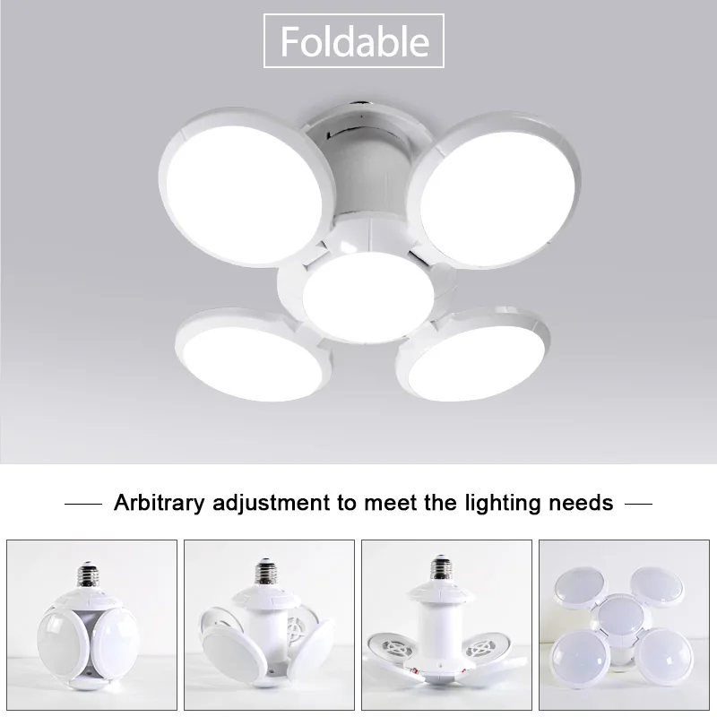 LED Bulb E27 40W 10W AC 85-265V Cold White Warm White Bombilla Spotlight Lampada LED light football UFO lamp LED Bulb for home