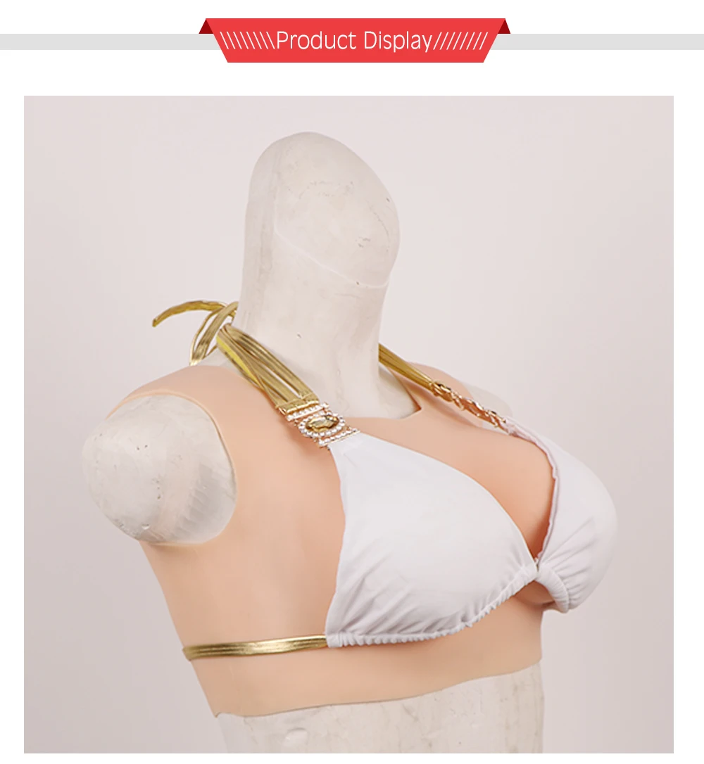Eyung 70C CUP Upgrade Silicone Breast Forms Fake False Boobs Mastectomy Transvestite Crossdresser Transgender Silicone Breast (5)